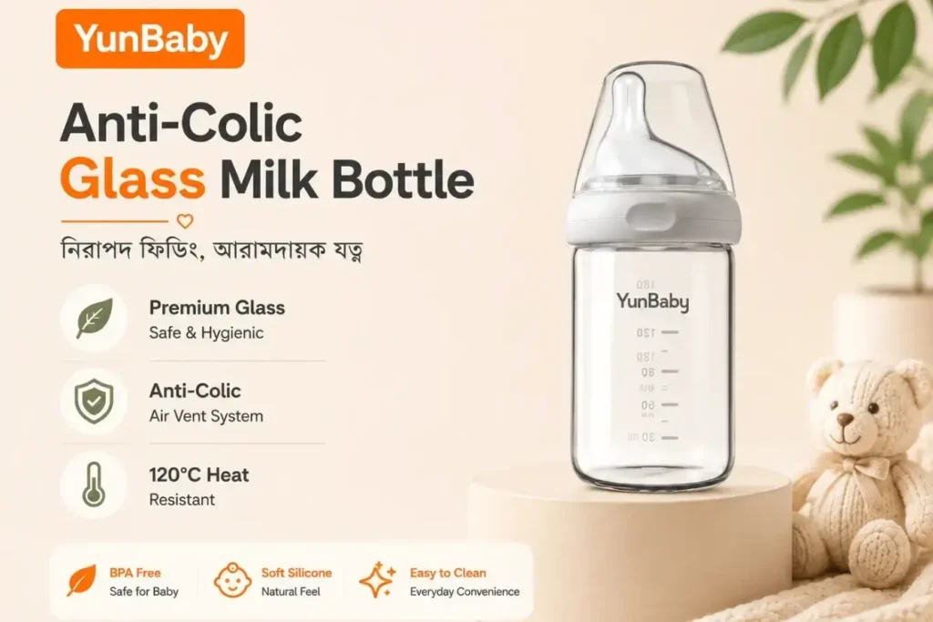 BPA-Free Glass Baby Bottles in Bangladesh