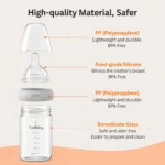 YunBaby BPA-Free Glass Baby Bottle 180ml - Image 6
